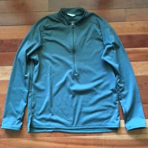 Pearl Izumi quarter zip green workout jacket